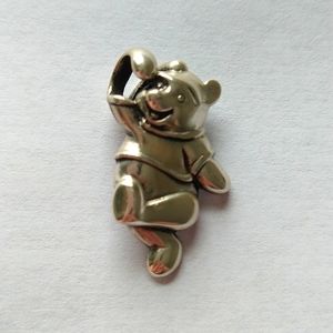 Disney Winnie the Pooh 925 Sterling Silver Necklace Pendant